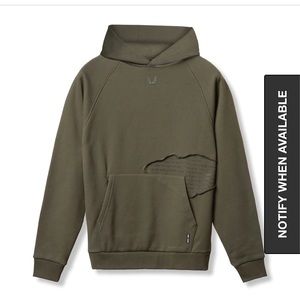 ASRV Mantra Olive Green Hoodie